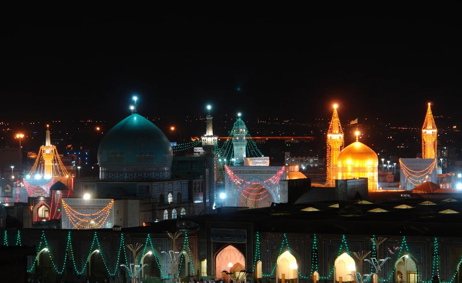 The Imam Reza shrine complex in Mashhad